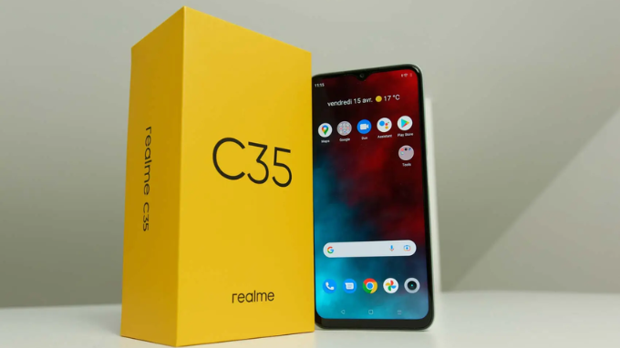 Realme C35 mạnh mẽ và bền bỉ