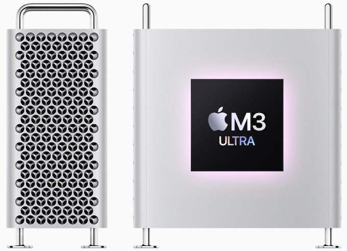 Mac Pro và Mac Studio sẽ "nởm" hơn nhờ chip M3 Ultra chưa từng thấy