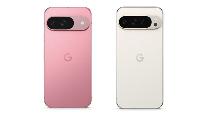 Rò rỉ giới thiệu Pixel 9 và Pixel 9 Pro XL với màu hồng và màu sứ