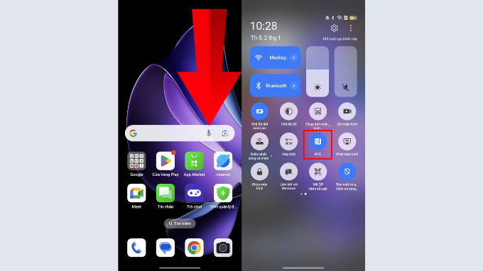 Cách bật NFC trên OPPO Reno13
