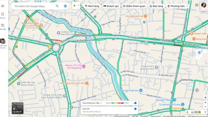 Tại sao bạn nên dùng Google Maps để kiểm tra kẹt xe?