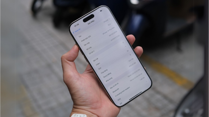 Hiệu năng iPhone 16 Pro 512GB