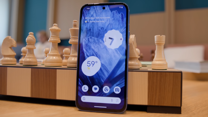 Pixel 8a sử dụng chipset Google Tensor G3