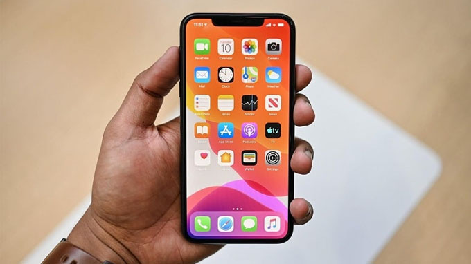 Màn hình iPhone 11 Pro 64GB có kích thước 5.8 inch