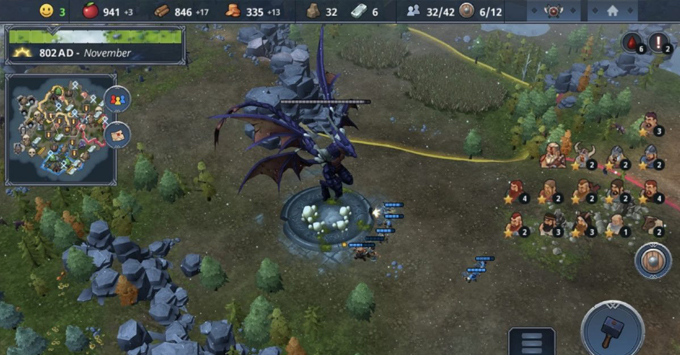 Game chiến thuật hay nhất trên Android năm 2023 Northgard