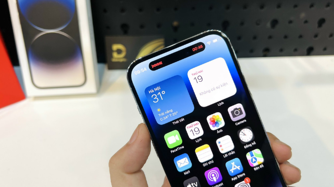 iPhone 14 Pro gây ấn tượng với Dynamic Island