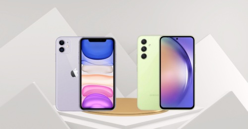 So sánh Galaxy A54 5G và iPhone 11: cuộc chiến của sản phẩm mới và siêu phẩm quen thuộc