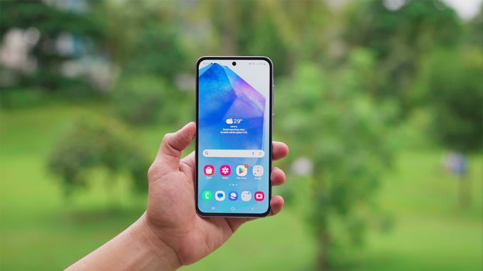 màn hình Samsung Galaxy A55 5G 256GB (CTY)