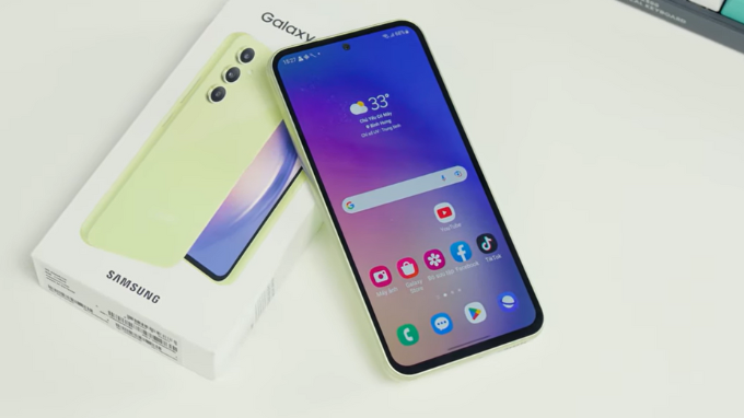 Khả năng hiển thị Galaxy A54 ổn định