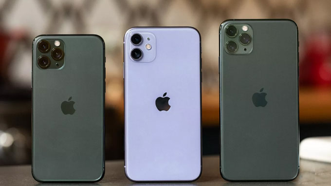 cấu hình iPhone 11 tương đương với iPhone 11 Pro và iPhone 11 Pro Max