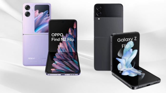 Chọn lựa Galaxy Z Flip 5 và Oppo Find N2 Flip tại Di Động Mỹ