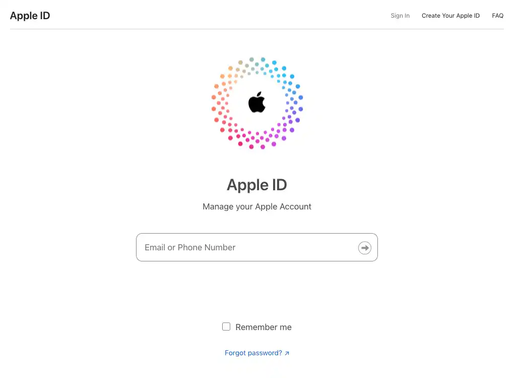 Đặt lại mật khẩu Apple ID nếu đã xác thực hai yếu tố