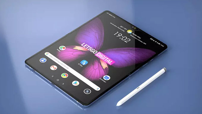 Galaxy Fold 2 sẽ được hỗ trợ bút stylus