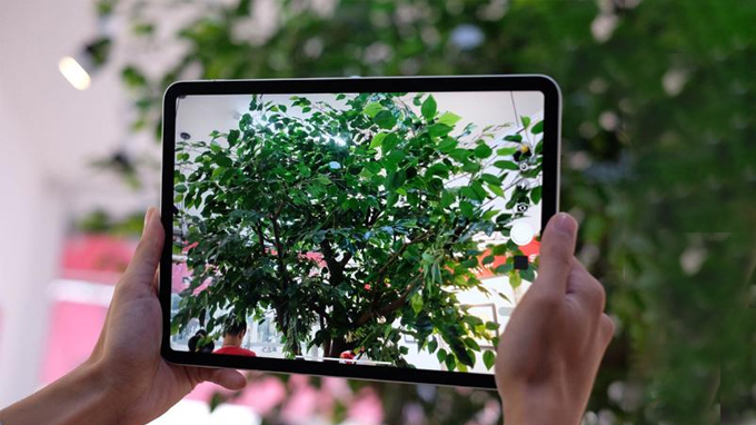 Camera iPad Pro 2018 mang đến chất lượng hình ảnh chuyên nghiệp