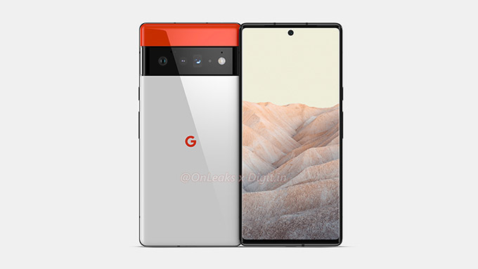 Ảnh render Google Pixel 6 Pro tiếp tục lộ diện: Màn hình cong tràn, có ống kính tiềm vọng