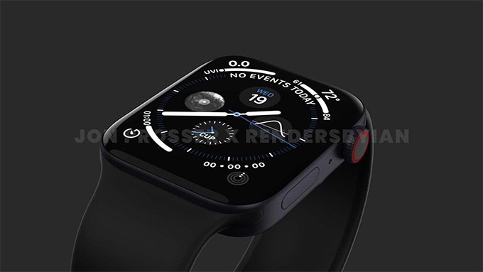 Apple Watch series 7 lộ diện nhiều thông tin đáng chú ý, thiết kế ấn tượng