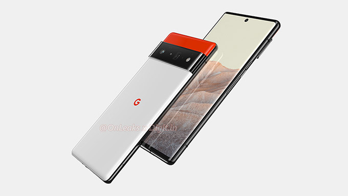 Ảnh render Google Pixel 6 Pro tiếp tục lộ diện: Màn hình cong tràn, có ống kính tiềm vọng