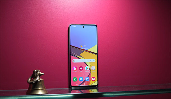 chất lượng màn hình Galaxy A73 5G hiển thị tốt