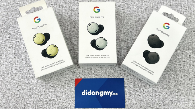 Google Pixel Buds Pro đóng gói sang trọng