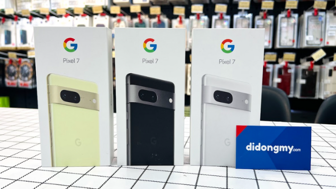 Pixel 7 vượt trội, thông minh và tiến bộ tại Di Động Mỹ