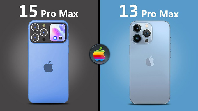 Một số nâng cấp dự kiến giữa iPhone 15 Pro Max và iPhone 13 Pro Max: