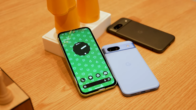 Pixel 8a hiển thị mượt mà