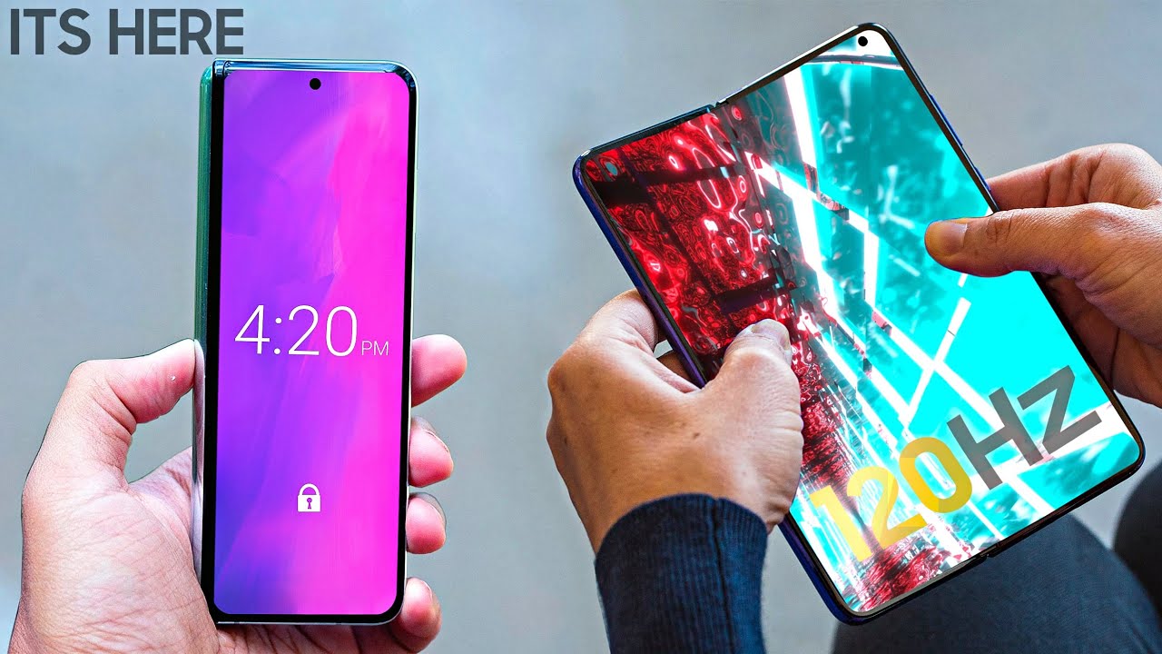 Màn hình Galaxy Fold 2 sẽ được trang bị tốc độ 120Hz