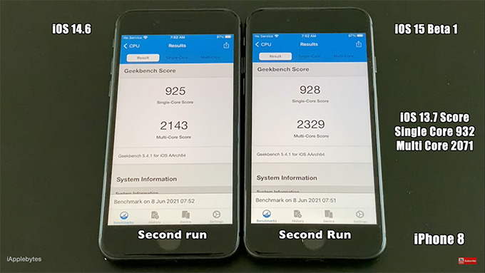So sánh tốc độ iOS 15 beta 1 và iOS 14.6: Hiệu năng iPhone cũ liệu có được cải thiện với bản cập nhật mới?
