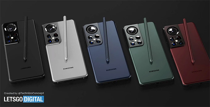 Thiết kế Galaxy S22 Ultra lộ diện với concept mới khiến người dùng mê mẫn