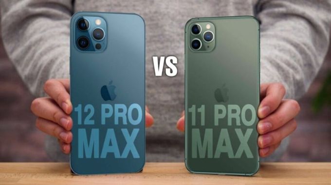 iPhone 11 Pro Max và iPhone 12 Pro Max thiết kế