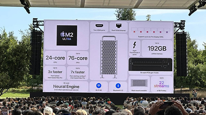 Apple ra mắt Mac Pro M2 Ultra: Thiết kế không đổi nhưng sức mạnh vượt trội