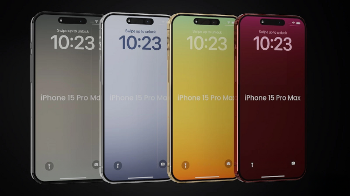 Màn hình iPhone 15 Pro Max tiên tiến