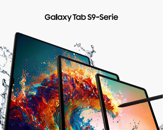 Poster tiếp thị bị rò rỉ, Samsung Galaxy Tab S9 lộ diện với thiết kế bắt mắt