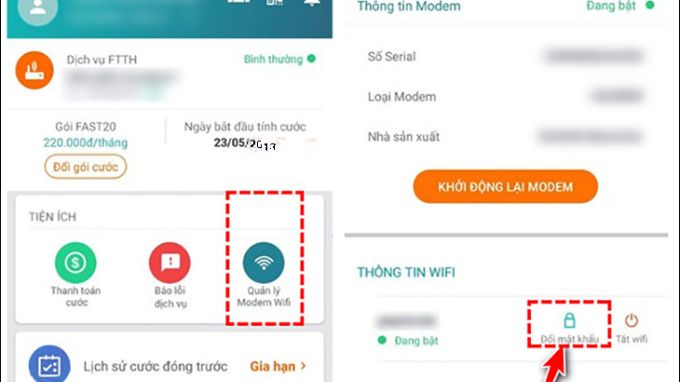 Cách đổi mật khẩu Wi-Fi Viettel b3