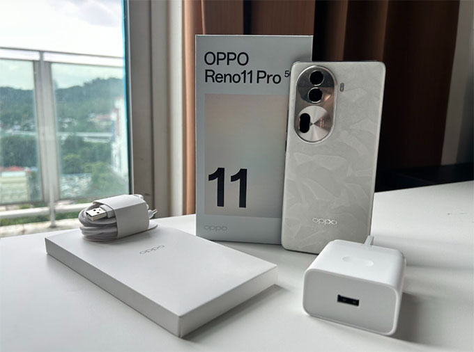  Oppo Reno11 Pro 5G sở hữu thiết kế độc đáo