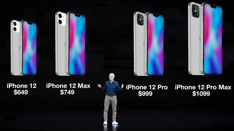 Giá bán iPhone 12 Pro Max rò rỉ