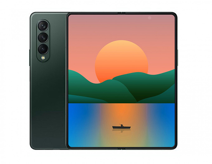 Galaxy Z Fold3 được xác nhận sẽ có camera selfie ẩn dưới màn hình, thông qua ảnh render