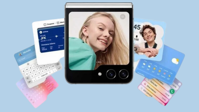 Galaxy Z Flip 5 gây thất vọng với màn hình hạn chế tính năng