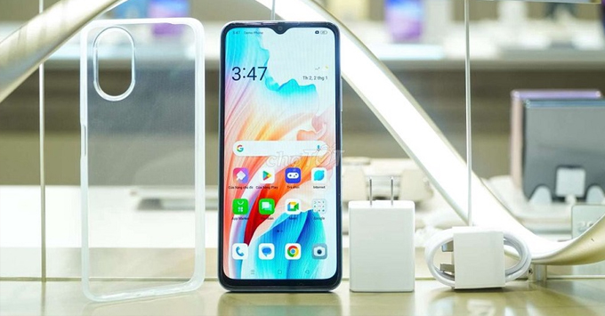 OPPO A18 Cty dung lượng pin