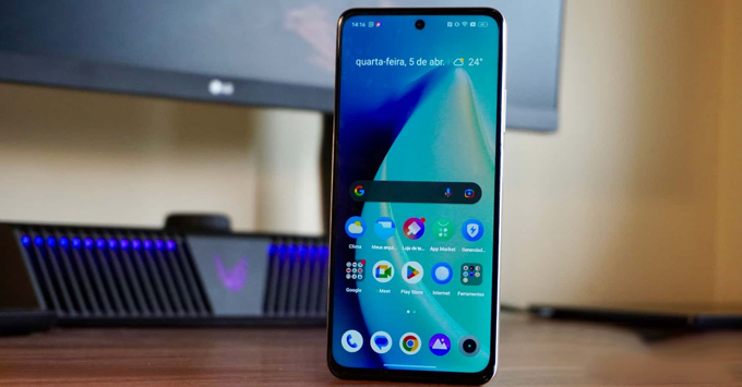 Realme C55 chính hãng về màn hình