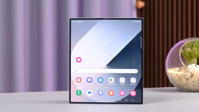 Galaxy Z Fold 6 được hạn chế nếp gấp