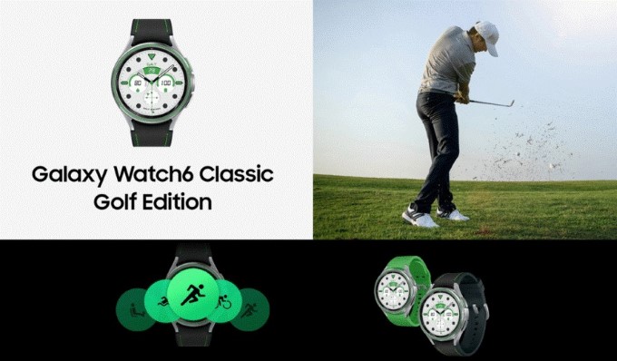 Galaxy Watch6 Classic Golf Edition trình làng với thiết kế ấn tượng, giá 8.12 triệu đồng