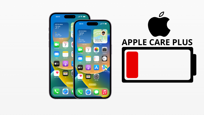 AppleCare Plus thay pin miễn phí