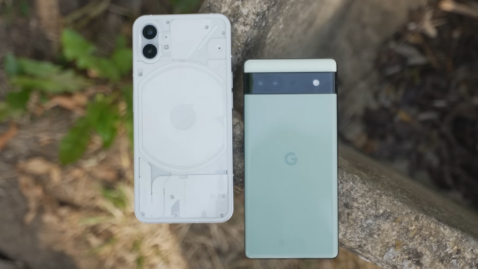 Google Pixel 6a và Nothing Phone 1 tại Didongmy