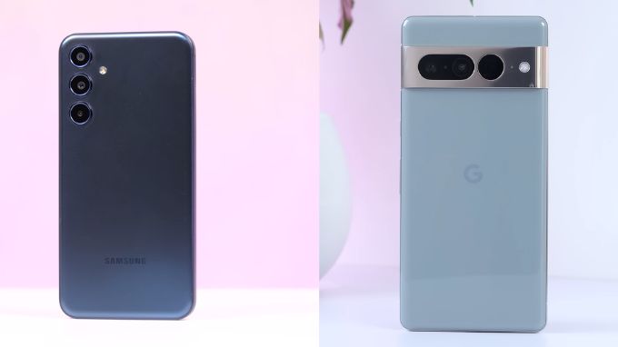 Nên mua Samsung Galaxy M35 hay Pixel 7 Pro?