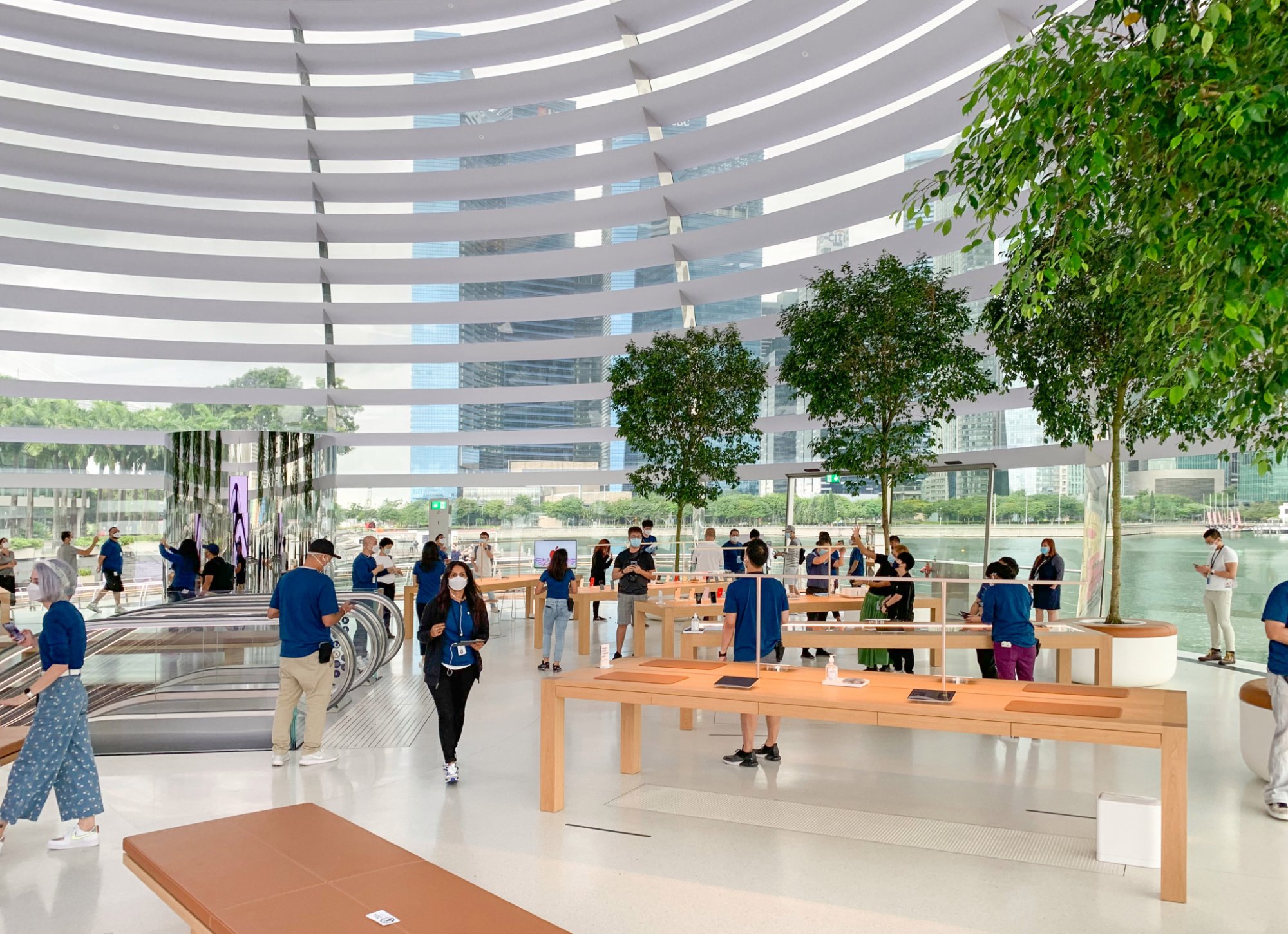 Cửa hàng Apple Store Marina Bay Sands