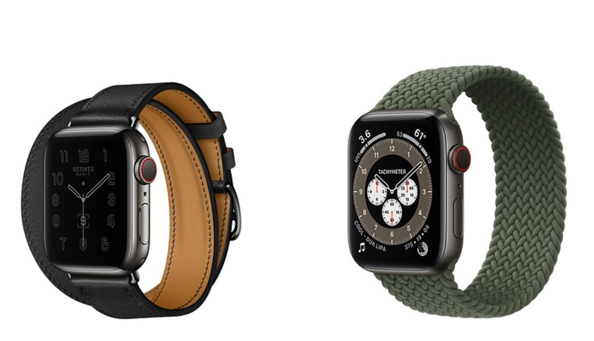 Apple Watch series 6 màn Space Black (thép không gỉ và titan)