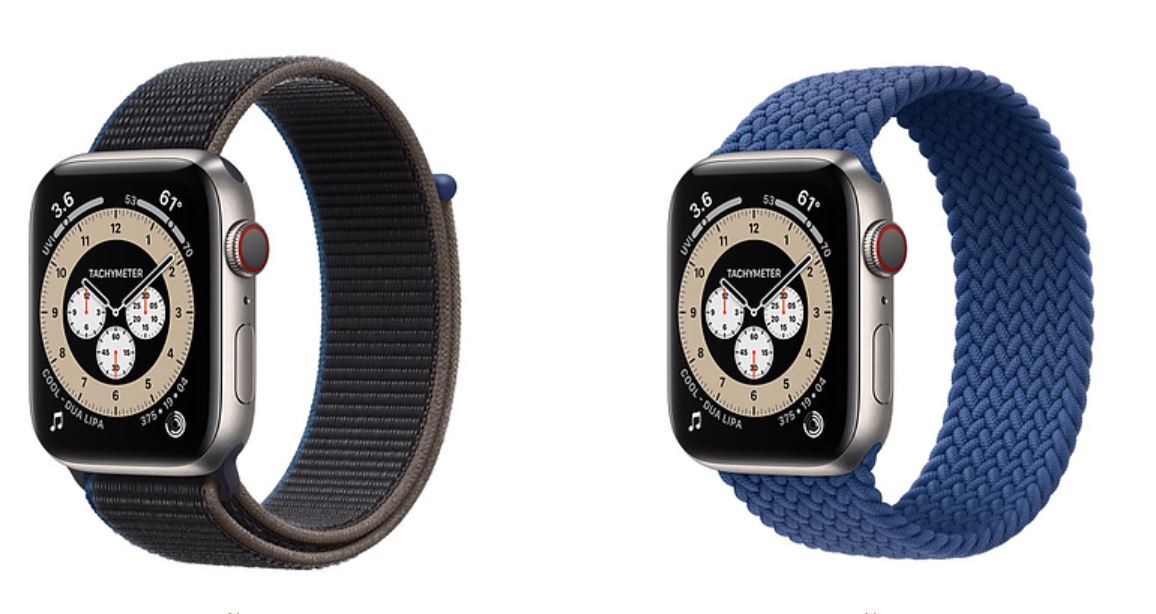 Apple Watch series 6 titan (titanium)