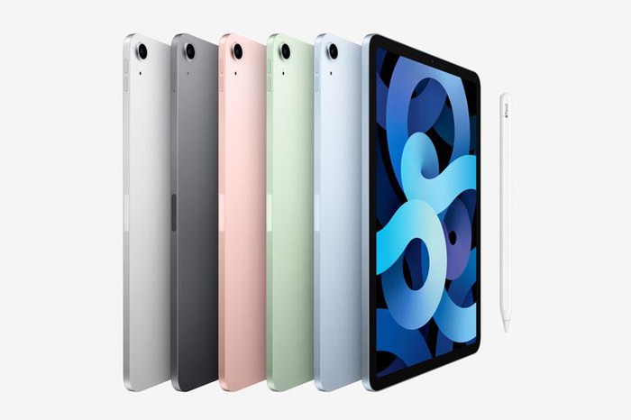 iPad Air 4 2020 có thiết kế tương tự như iPad Pro 2020