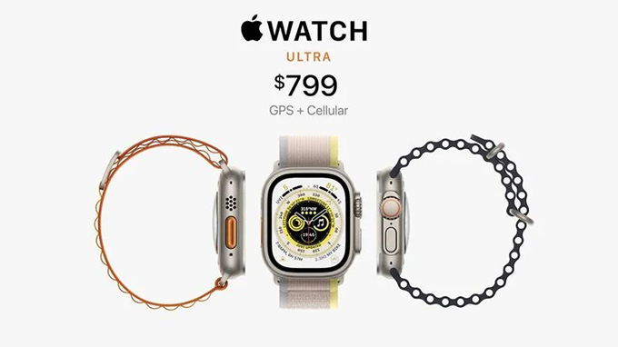 Apple Watch Ultra dành cho người dùng chuyên nghiệp